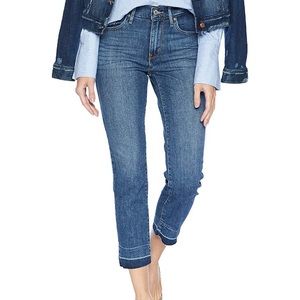 Levi’s 724 high-rise straight crop jeans